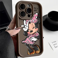 Disney Minnie lovely Case for Huawei MATE20 30 40 7PRO MATE20 40 7 NOVE7 9 10SE NOVE3 4 10 7 P20 30 40 50 P20 30 40PRO Cover