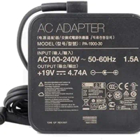 19V 4.74A 90W AC Adapter ADP-90YD B PA-1900-30 Charger Compatible with ASUS A52F A53E A53S S53U F555LA K52F K53S N550 N56 R510C