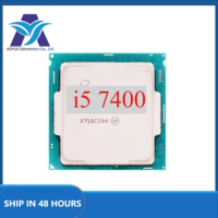 1pcs/lot INTEL Core i5-7400 i5 7400 3.0GHz Quad-Core Quad-Thread CPU Processor 6M 65W LGA 1151 Used 