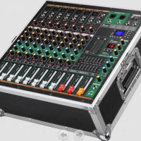 Professional MK-280 16 DSP Digital mixer console 8 channel case portatil USB