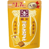 MORINAGA森永 1.7倍大粒牛奶糖袋132g【原味】