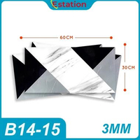 SKY - (PAKET 20 LEMBAR ) Wallpaper dinding VINYL Marble 30 x 60 cm / Lantai Vinyl Marbel Granit B14-