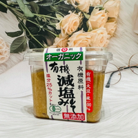 日本味噌 MISO 系列~日本 信州 丸萬 有機減鹽味噌 無添加 500g 味噌湯 味噌料理｜全店$199免運