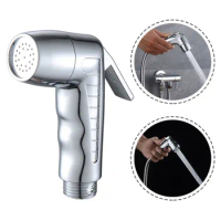 1PCS Toilet Douche Bidet-Head Handheld Spray For Muslim Sanitary Shattaf Shower-Washer Flushing Cleaner Handheld Booster Nozzle