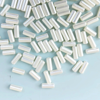 25 gr Manik-manik Mutiara Imitation Pearl Beads - Bambu Lurus