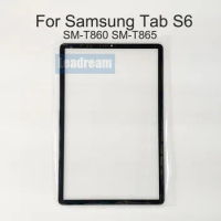 Front Outer Touch Screen Glass For Samsung Galaxy Tab S6 10.5 T860 T865 T865N T867 T866N Front Touch Glass with OCA
