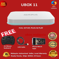 Unblocktech UBOX 11 PRO MAX 5GWIFI Bluetooth Android 12.0