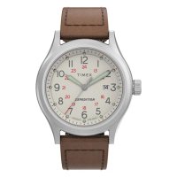 【TIMEX】天美時 遠征系列 經典手錶(米x棕色 TXTW2V07300)