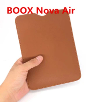 2021 New Boox Nova Air Holster Embedded Leather case Ebook Case Top Sell Black Cover For Onyx BOOX Nova Air