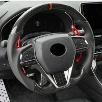 For Toyota Camry XV70 Avalon XX50 2018 2019 2020 2021 1PCS Deluxe Steering Wheel Decoration Accessories