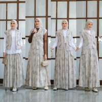 ONE SET ROK JEMIMA ORI PREMIUM BY RAFIKA