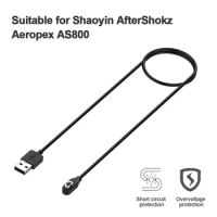 1m Charging Cable for Shaoyin AfterShokz Aeropex AS800 / OpenComm ASC100SG Earphone Charging Cable For Both Plug And Play