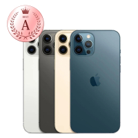 【Apple】A級福利品 iPhone 12 Pro Max 128G 6.7吋(原廠盒/電池85%/ 贈 傳輸線/厚膠玻璃貼/軍規空壓殼)