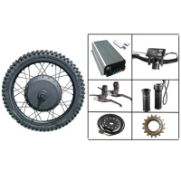 QS273 72V 8000w Ebike Conversion Kit With 19inch Off Road Tyre