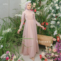 PUTHIC - Miamora Dress|READY STOCK|GAUN PESTA|GAUN WISUDA GAUN LAMARAN GAUN HIJAB