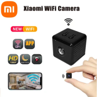 Xiaomi Mini Home Camera Indoor Security Wireless Small Outdoor WiFi Pet Cameras Upgraded 1080P Tiny Nanny Night Vision Camera