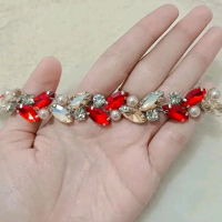 Payet Rangkai permata dan mutiara