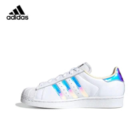 Original Adidas Superstar For Women ONLY Skateboard Casual Classic Low-Top Retro Sneakers Shoes EF3642