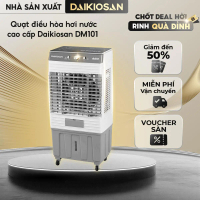 Quạt Điều Hòa, Quạt Hơi Nước, Máy Làm Mát DAIKIOSAN DM101 Làm Mát Nhanh Chóng, Công Nghệ Ag+ Diệt Kh