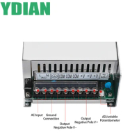 1000W Switching Power Supply AC 110/220V±15% to DC 12V 24V 36V 42V 48V 54V 60V 72 110V Boost Buck Converter Switching Power