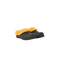 【HUNTER】女鞋-PLAY毛毛穆勒鞋(黃色)