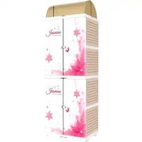 Rak Piring Lemari Plastik Naiba 4 Susun Floral 4002 New FFJ JASMINE