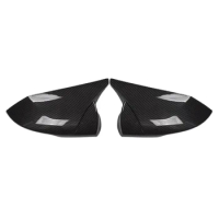 Carbon Fiber Rear View Mirror Case Cover Side Wing Mirror Shell for Hyundai Elantra 2021