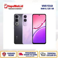 VIVO Y21D 6/128 GB GARANSI RESMI VIVO INDONESIA TERMURAH Purple