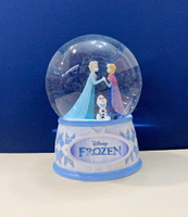【震撼精品百貨】冰雪奇緣 Frozen 迪士尼冰雪奇緣 FROZEN 水晶球-公主與雪寶#93266 震撼日式精品百貨
