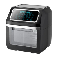 2021 New style Home Use Touch Screen Electric No Oil Oven Smart Digital 10L Digital Air Fryer
