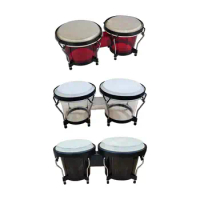 6” and 7”bongo Drums Music Instrument for Professional Kids and Adults