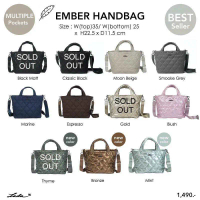 COD Lada กระเป๋าสะพายข้าง รุ่น Ember มีหลายสี ใบใหญ่ ทำจากผ้าสะท้อนน้ำ บุฟองน้ำ น้ำหนักเบา ช่องเยอะT