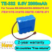 New Battery TE-332 For Terumo BN-600AAK SS-005024 TE-331 TE311 TE-312 TE-332 TE-135 TE-371 High Quality 9.6V