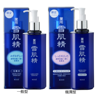 KOSE 高絲 雪肌精化妝水500ml(一般型/極潤型)任選 台灣專櫃貨