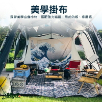 露營美學掛布 200x150cm 帳篷掛布 掛布 居家布置