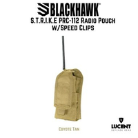 Blackhawk S.T.R.I.K.E PRC-112 Radio Pouch w/ Speed Clips