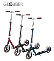 GLOBBER哥輪步 NL 205 DELUXE 復古版成人折疊版滑板車【六甲媽咪】