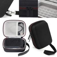 Hard Carrying Case Shockproof Hard EVA Travel Case Waterproof EVA Protective Case for JBL Go 4 Bluetooth-Compatible Speaker