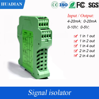 4 20Ma og Converter ถึง0 10V Input Signal Splitter ตัวแปลงสัญญาณ Dc 0 10V 4ถึง20Ma Signal Isolator