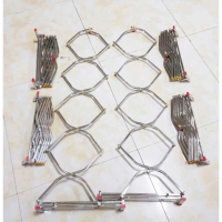 Lẻ Khung Xếp INOX Gấp Gọn Tiện Lợi Thông Minh Mắc Màn Khung Hoặc Mắc Màn Dây - Lẻ Khung Màn Xếp INOX