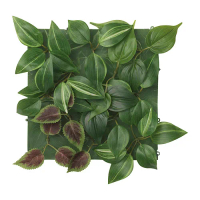 FEJKA 人造植物, 上牆式/室內/戶外用 綠色/紫色, 26x26 公分