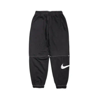 Nike 長褲 NSW 女款 黑 縮口褲 反車線 寬鬆 針織 拉繩 鬆緊褲頭 DM6206-010