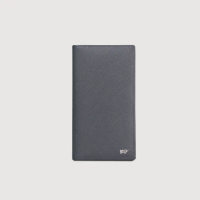 【BRAUN BUFFEL 德國小金牛】台灣總代理 尚恩A 17卡兩折長夾-藍色(BF354-631-NY)