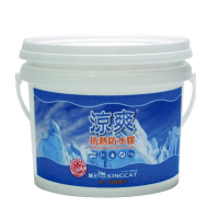 【貓王】涼爽抗熱防水膠塗料2.7L(有效抗熱、防水)