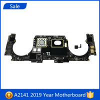 Sale A2141 2019 Year Laptop Motherboard i7 512G i9 1TB 820-01700-A/05 For MacBook Pro Retina 16" Logic Board With Touch ID CPU