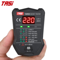 TASI TA891 TA892 TA893 TA894 Socket Detector Zero Line Live Line Ground Wire Socket Inspection Leakage Protection Test Room
