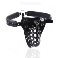 BDSM Fetish And Bondage Lockable Male Chastity Device Chastity Belt Pants Penis Lock Chastity Cage Rind Sex Toys CB COCK Cage