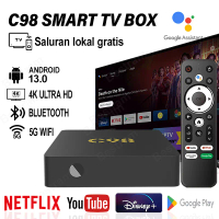 C98 Android Tv Box Android 13.0 OS Bluetooth Smart Tv Box 5G WiFi Tv Box 4K Ultra HD STB Netflix You