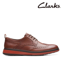 Clarks 男鞋 Chantry Wing 雕花雙色感正裝休閒鞋 皮鞋(CLM73936C)