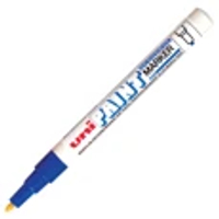 UNI ปากกาเพ้นท์ (Paint Marker) 0.8-1.2 มม. PX-21 หมึกสีน้ำเงิน